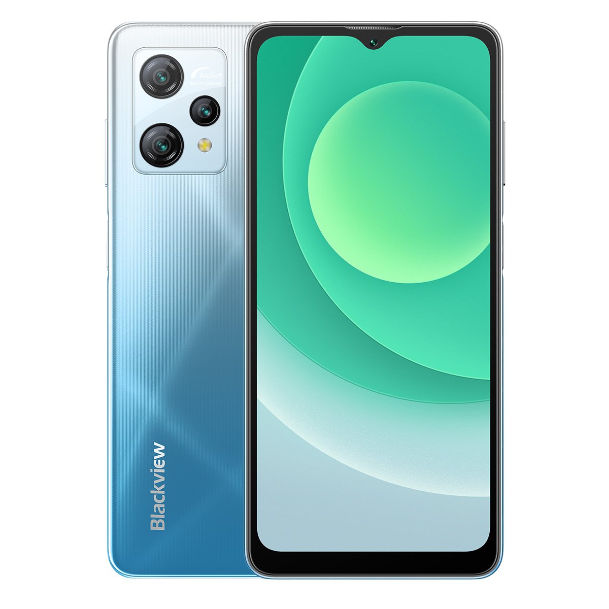 Blackview A53 Pro 4+3+64GB 6.517inch Display 12MP Camera 5080mAh Cellphone Octa Core Dual 4G Mobile Phone Android 12 Smartphone